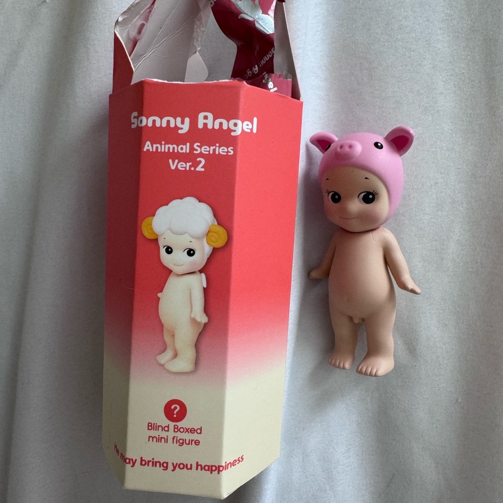 SOLD— Sonny Angel Animal Series 2 ; Pig
